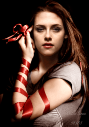 Kristen Stewart, actress, as Bella Swan in the Twilight Saga movies