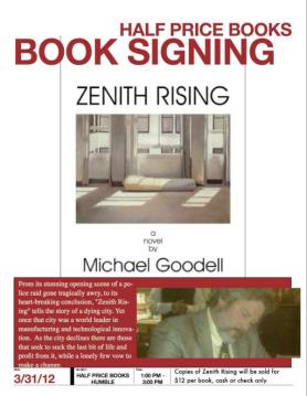 Zenith Book Signing