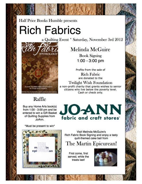 Quilting Event