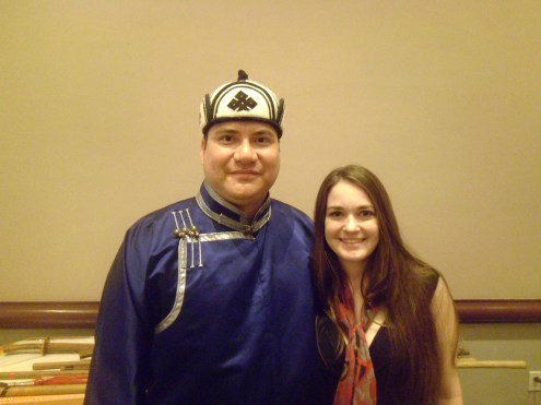 With one of my teachers... a  friend, peer, fellow geek...